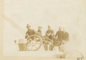Image: Crossing Bay of Fundy - Crew of Bowdoin